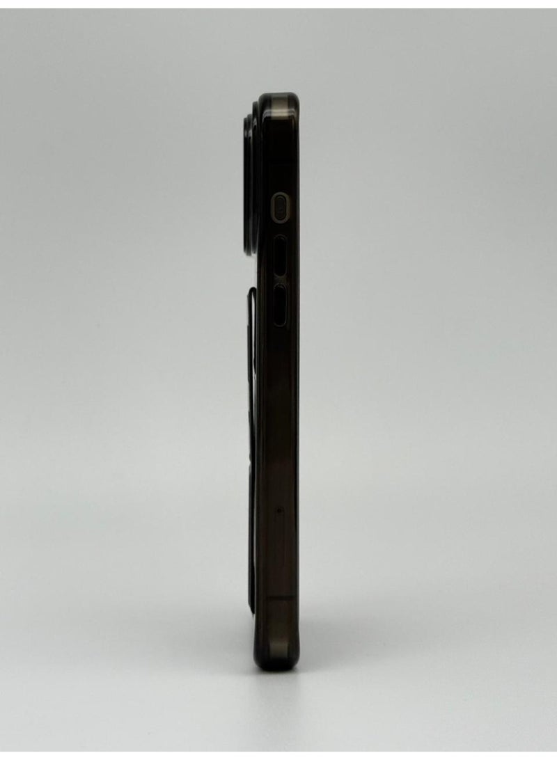 عام Mocome Premium Kickstand Case for iPhone 17 Pro – Slim Shockproof Protective Cover with Integrated Pull-Down Stand & Magnetic Compatibility - Image 4